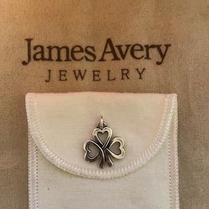 James Avery Shamrock of Hearts Charm